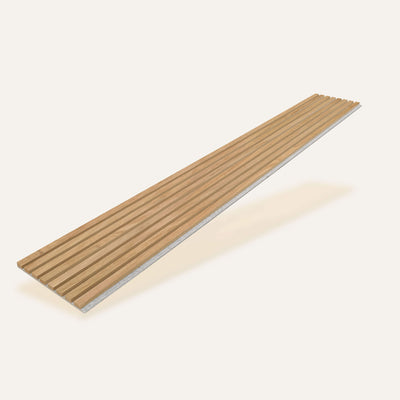 Buckhead XL Walnut Acoustic Wall Panel — 106 × 12.6 in
