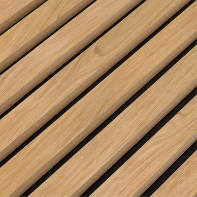 Buckhead XL Walnut Acoustic Wall Panel — 106 × 12.6 in