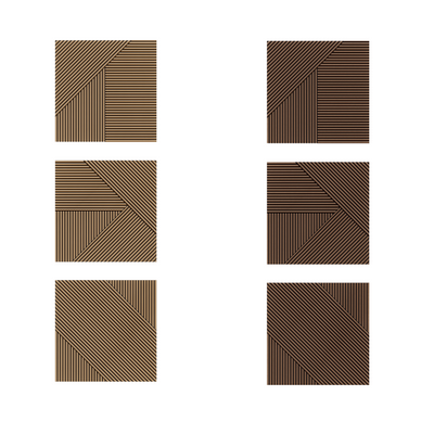 VW Solid Wood Puzzle Panel