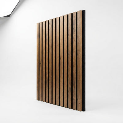 Buckhead XL Walnut Acoustic Wall Panel — 106 × 12.6 in