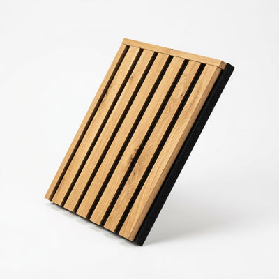 Buckhead XL Walnut Acoustic Wall Panel — 106 × 12.6 in
