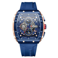 Rose Gold / Blue