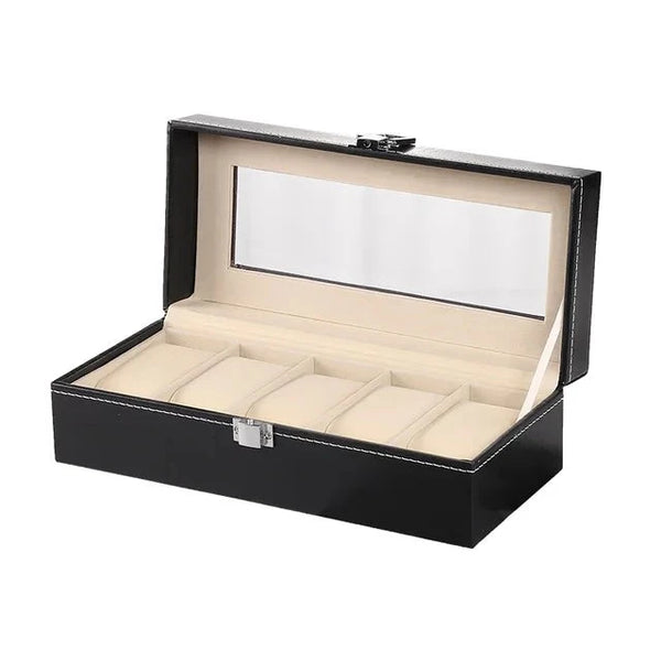 Bravano Estate 5-Slot Watch Box
