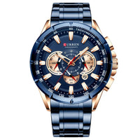 Rose Gold / Blue