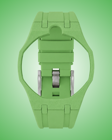 Royal Pop Silicone Bracelet - GREEN EIGHT | CONTRAST