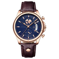 Rose Gold / Blue