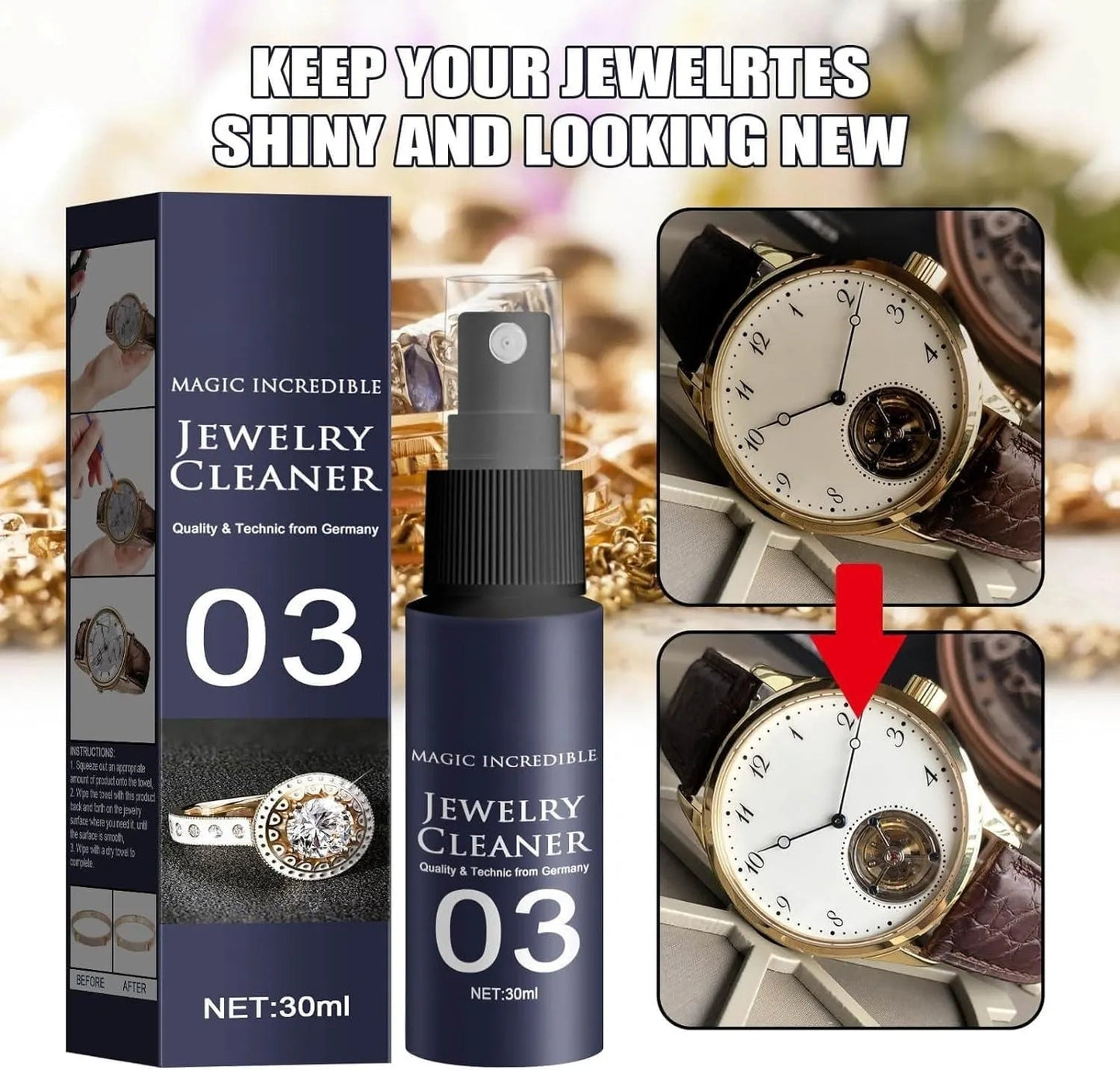 Bravano ShineGuard Watch Cleaning Spray
