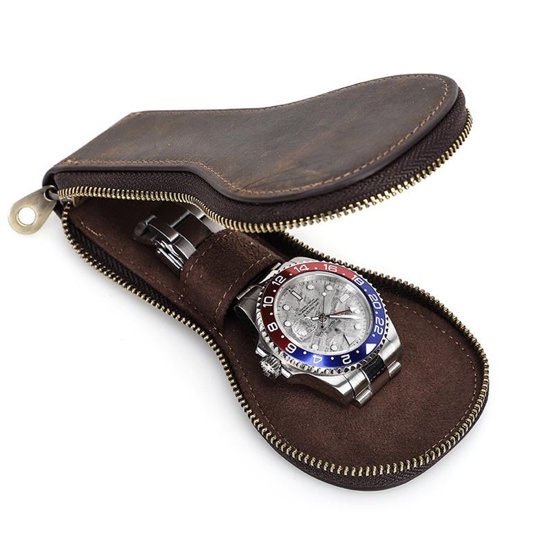 Bravano Voyager Leather Watch Case