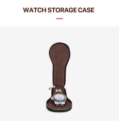 Bravano Voyager Leather Watch Case